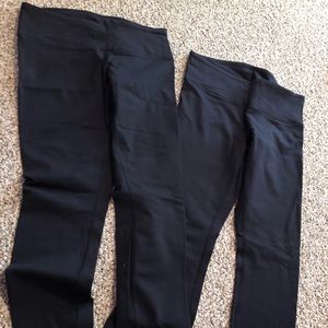 (2) Lululemon Leggings - Size 6